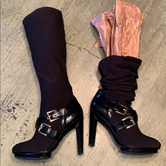 Michael Kors Black Allister Boots - Picture 4 of 16